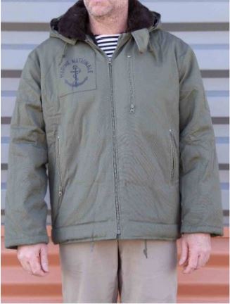 Veste de mer veste de quart marine nationale bleu marine